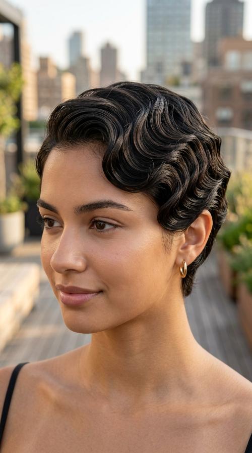 Short Finger Waves