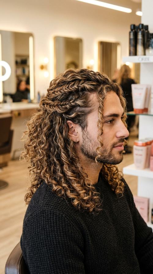 Shoulder Length Coils