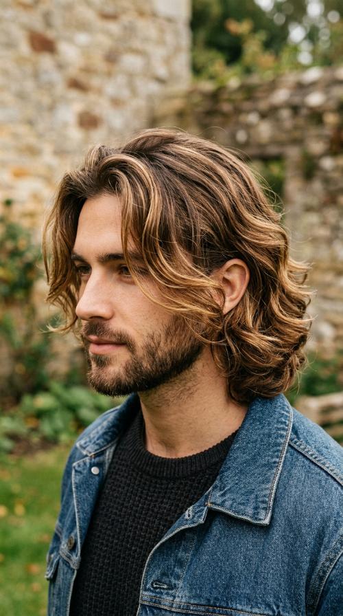 Shoulder-Length Layered Cut
