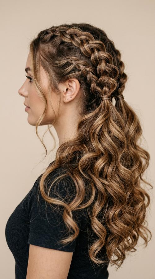 Side-By-Side Twin Braids