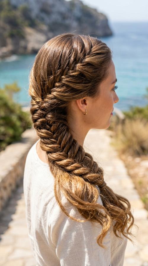 Side Fishtail Braid
