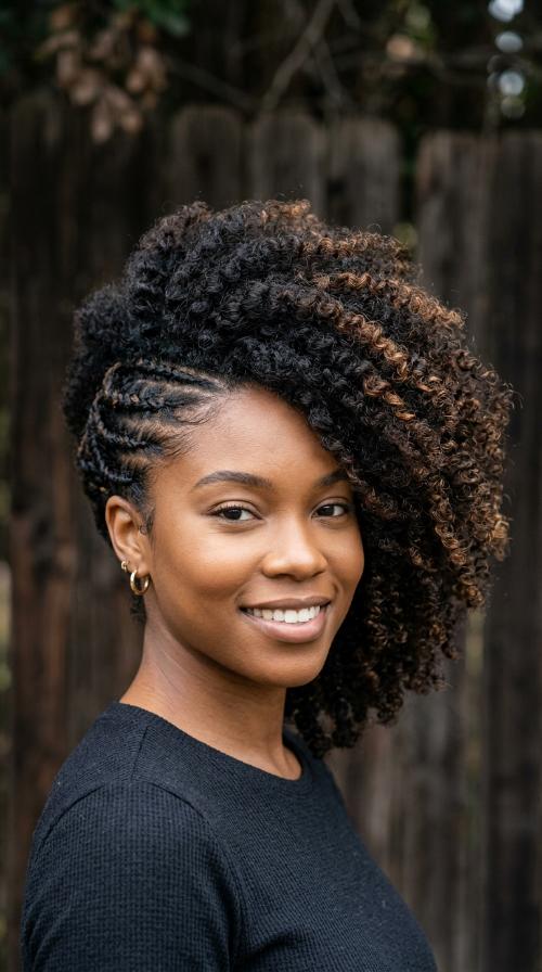 Side-Pinned Voluminous Fro
