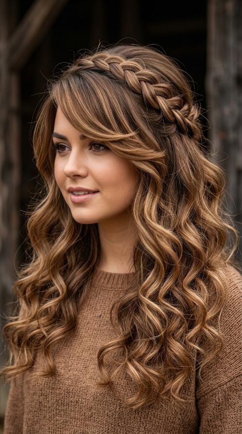 Side-Swept Bangs