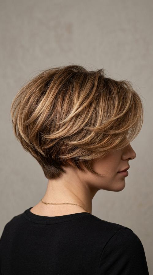 Side-Swept Bowl Cut