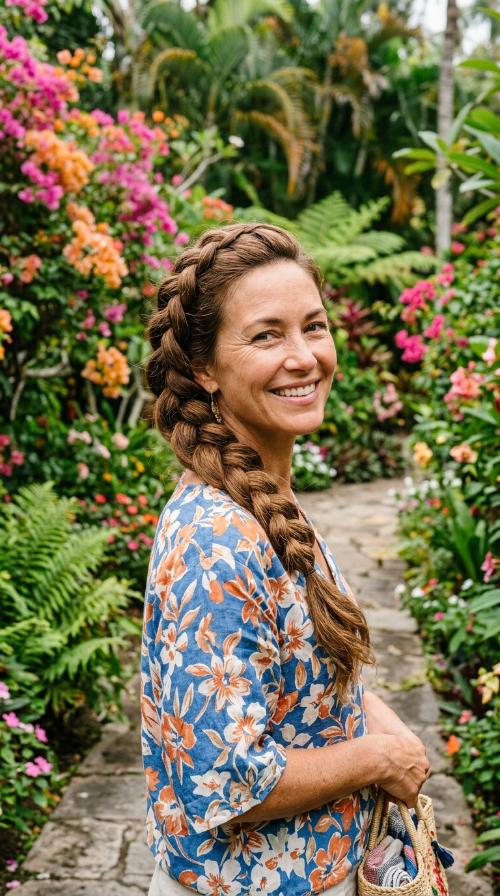Side-Swept Braid