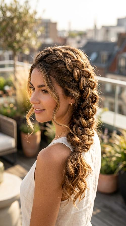 Side-Swept Braid