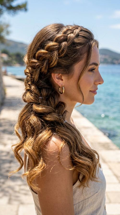 Side Swept Braid