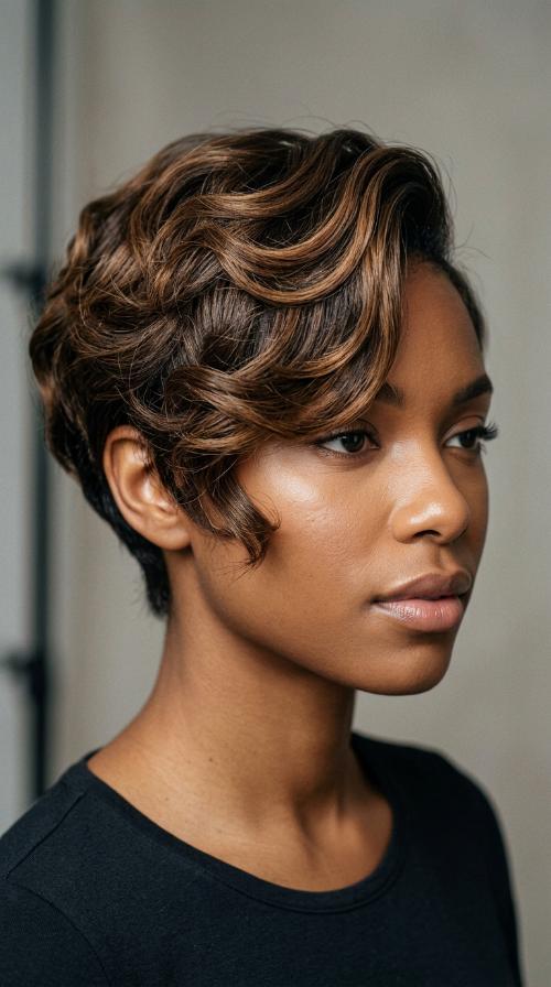 Side-Swept Finger Waves