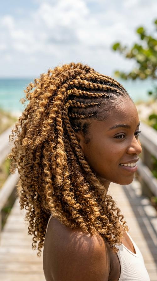 Side-Swept Flat Twists