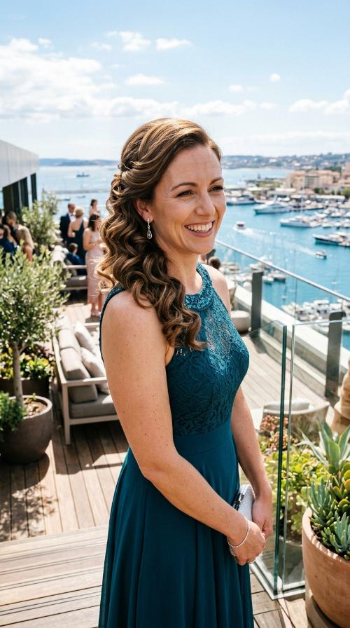 Side-Swept Glamour Curls