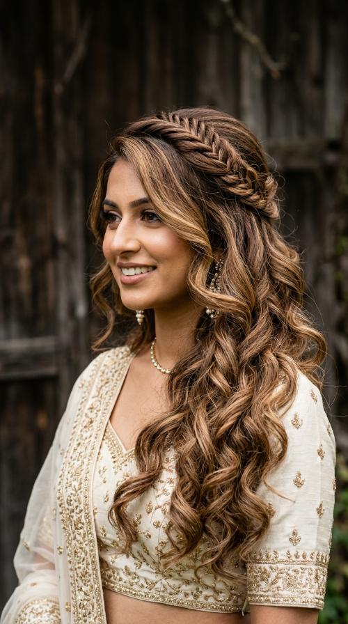 Side-Swept Glamour Waves