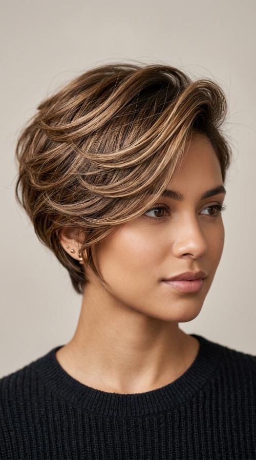 Side-Swept Pixie