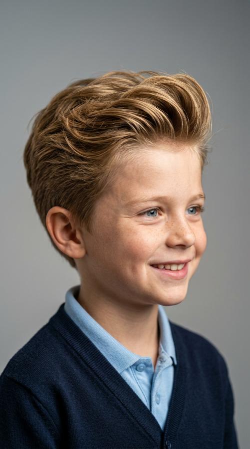 Side Swept Quiff