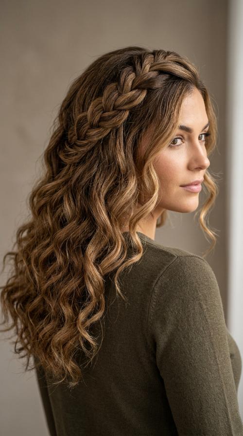 Side-Swept Rope Twist