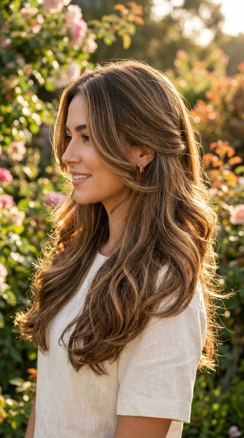 Side-Swept Shoulder Tuck