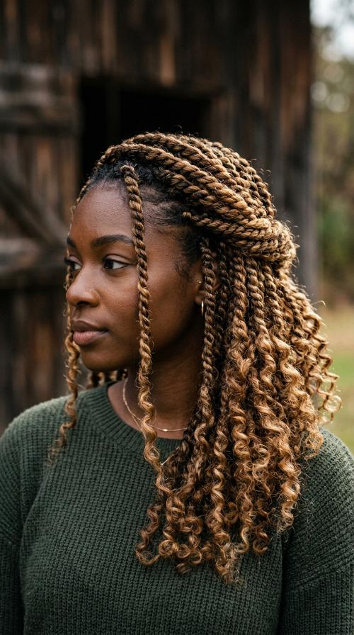 Side Swept Twists