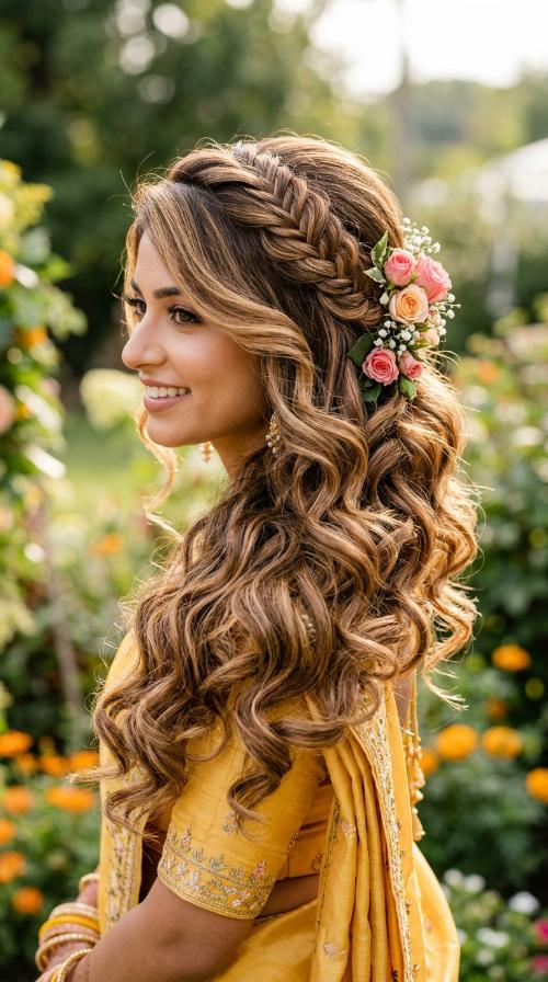 Side-Swept Waves with Roses