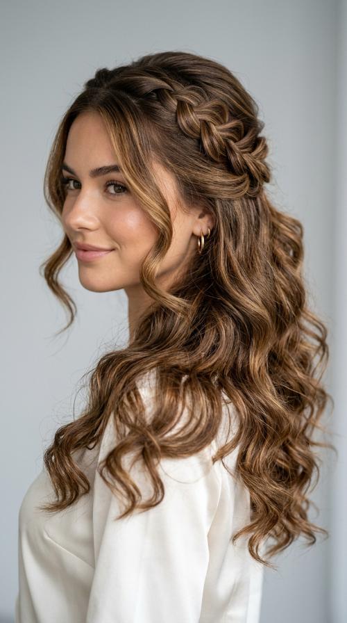 Sideswept Curls