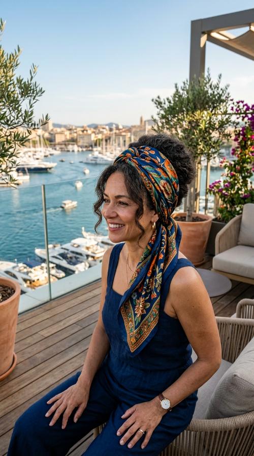 Silk Scarf Wrap