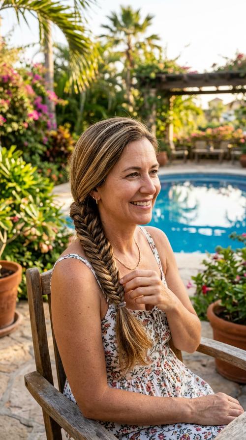 Simple Fishtail Braid