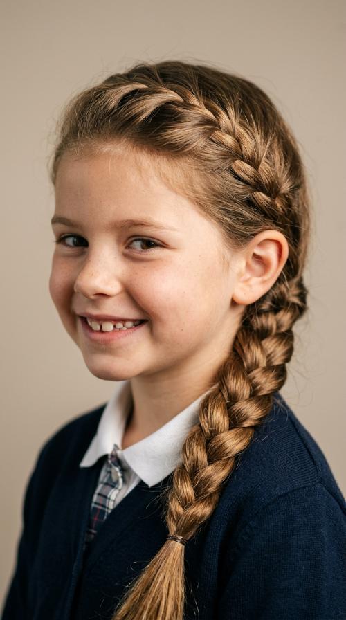 Simple French Braid