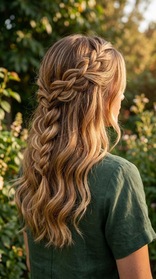 Simple Side Braid