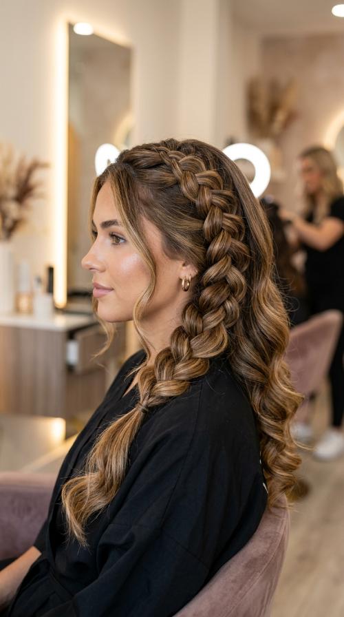 Simple Side Braid