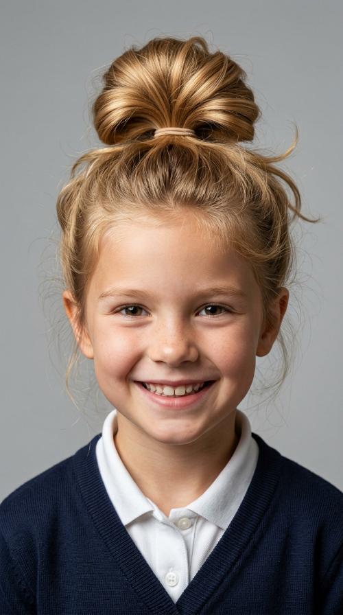 Simple Top Knot