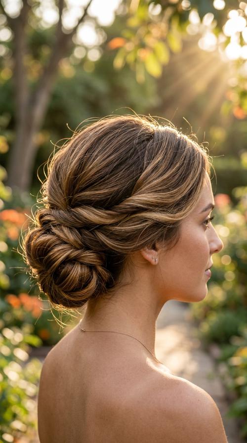 Simple Twisted Bun