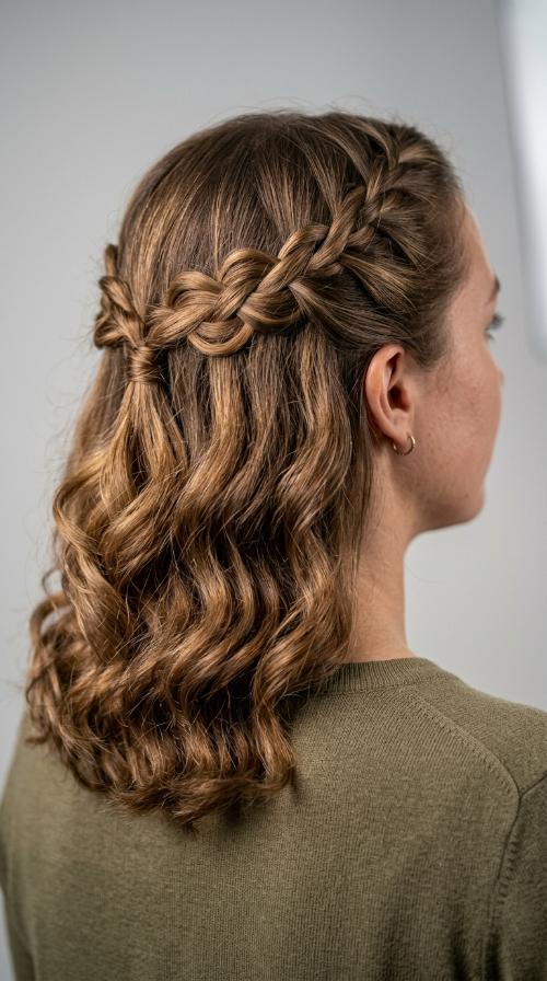 Simple Waterfall Braid