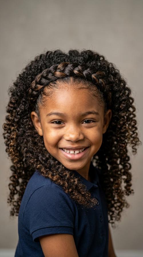 Single Plait Crown
