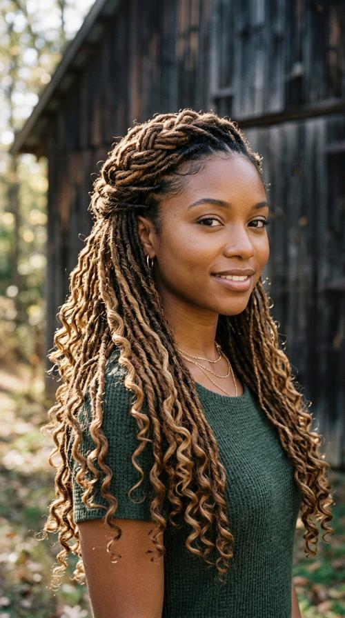 Sisterlocks for Young Adults at Waist Length