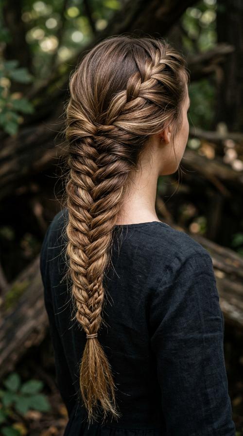 Sleek Fishtail Braid