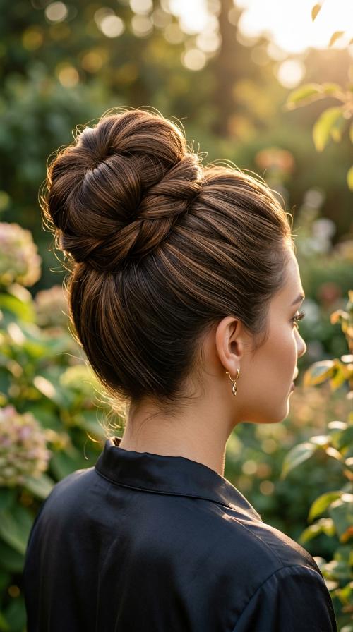 Sleek High Bun