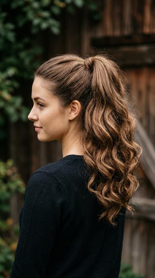 Sleek High Pony