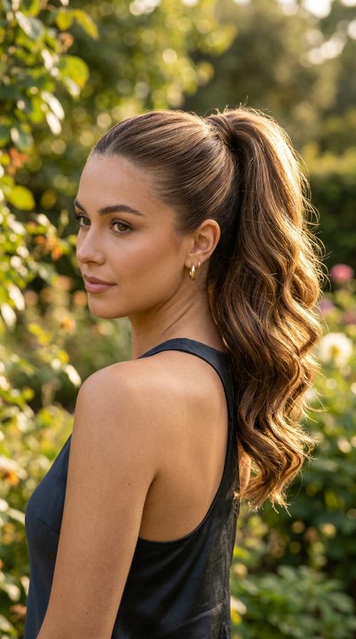 Sleek High Ponytail