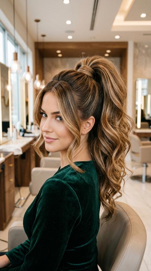 Sleek High Ponytail