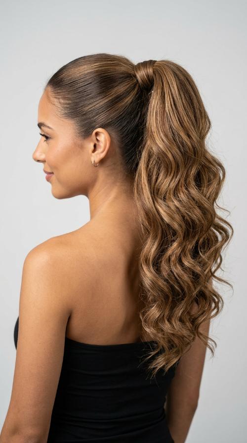 Sleek High Ponytail