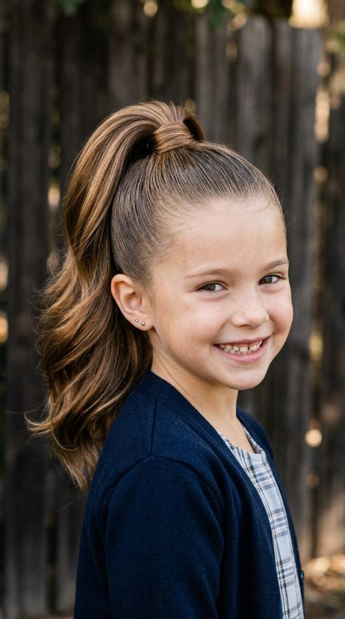 Sleek High Ponytail