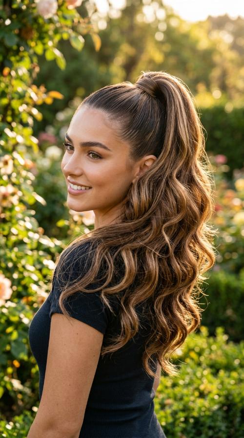 Sleek High Ponytail