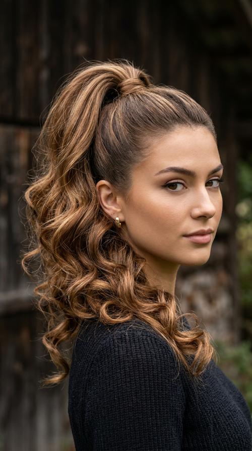 Sleek High Ponytail