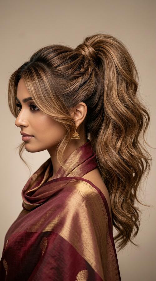 Sleek High Ponytail