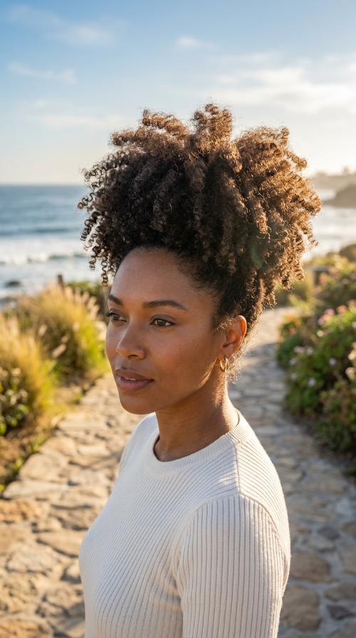Sleek High Puff