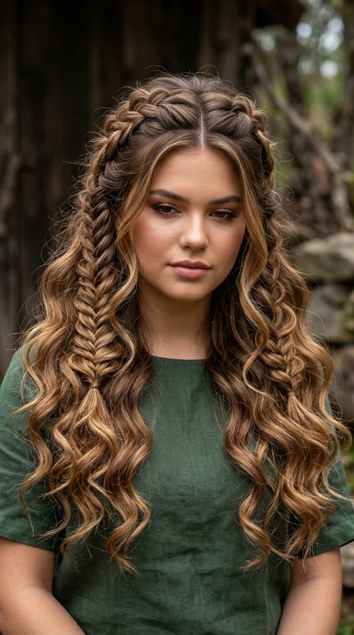 Sleek Long Straight Hair