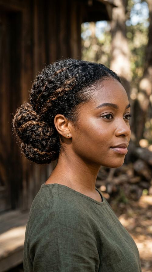 Sleek Low Bun