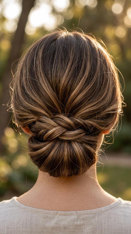 Sleek Low Bun