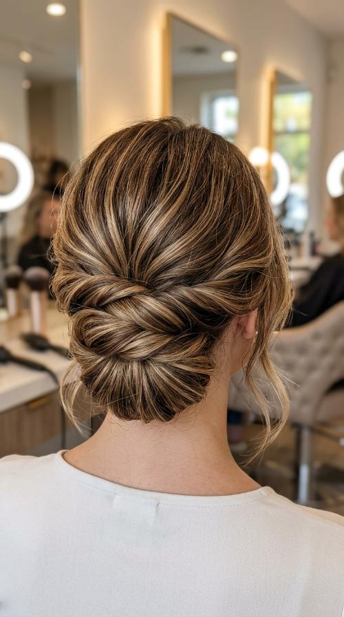 Sleek Low Bun