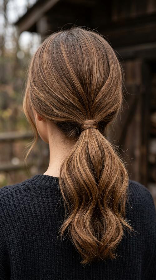 Sleek Low Pony