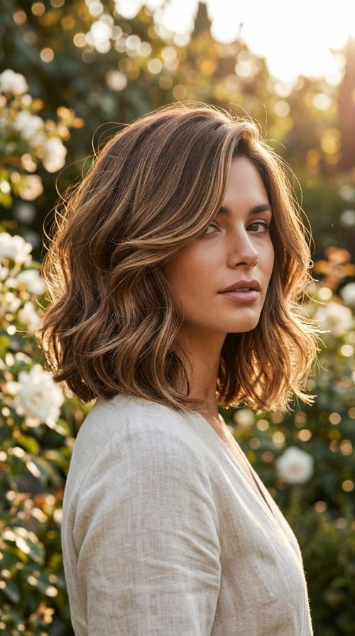 Sleek Side Part