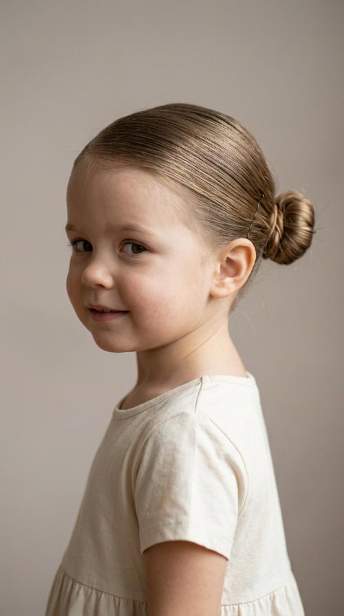 Slicked Back Ballet Bun